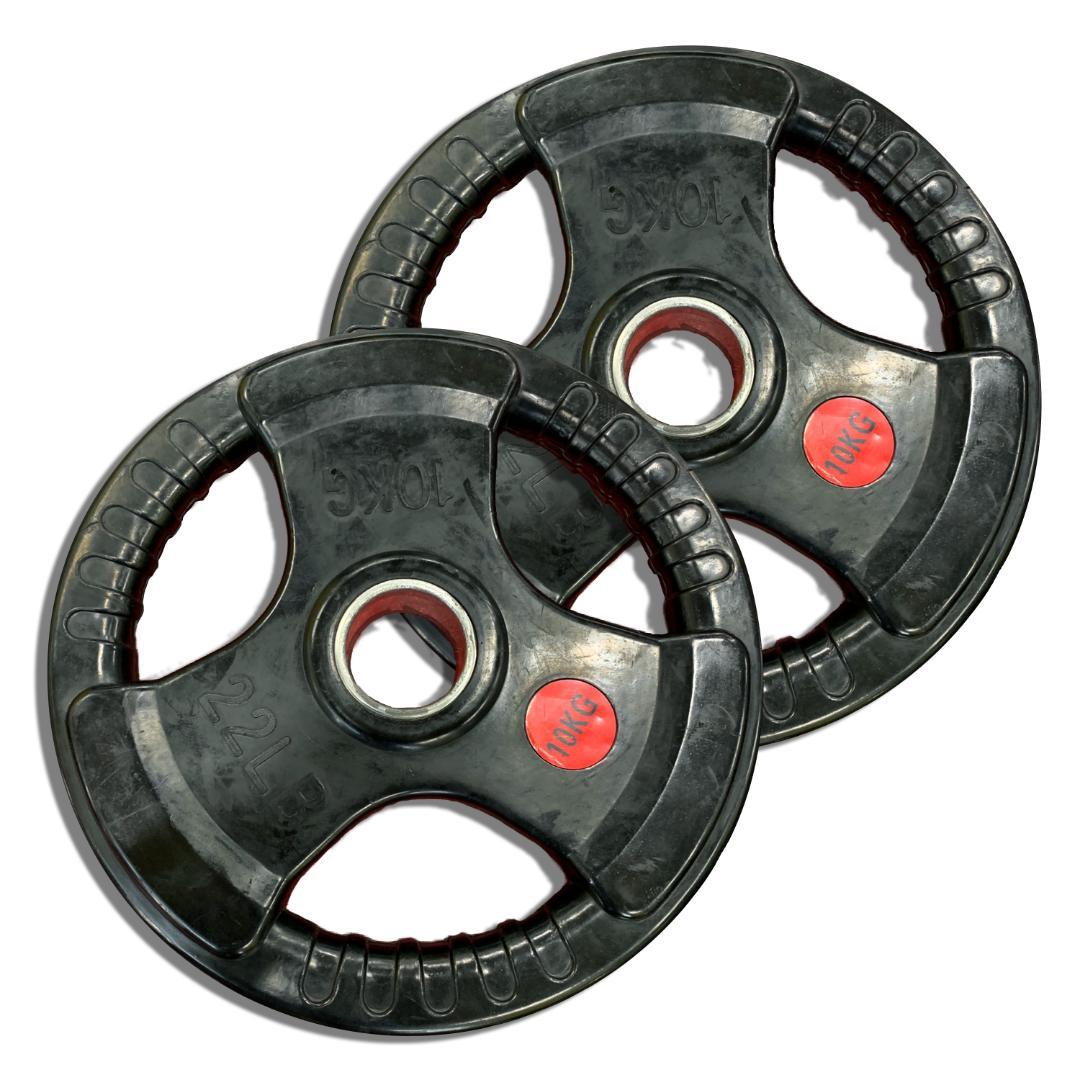 50mm 3グリップラバープレート　20㎏10㎏5㎏2.5㎏1.25㎏