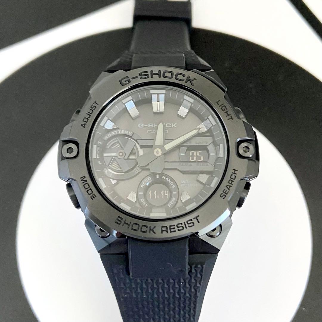 極美品｜CASIO｜カシオ｜G-SHOCK ｜Gショック｜GST-B400BB