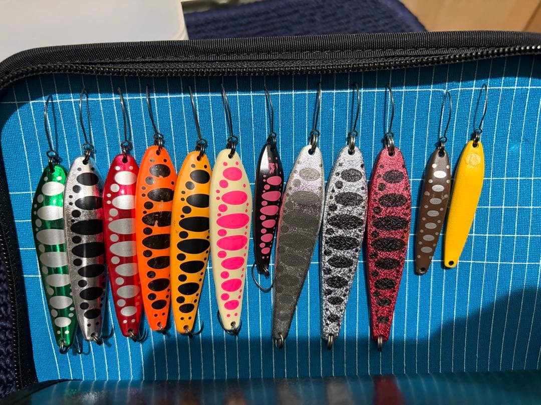 管釣り　エリアトラウト　スプーンまとめ売り