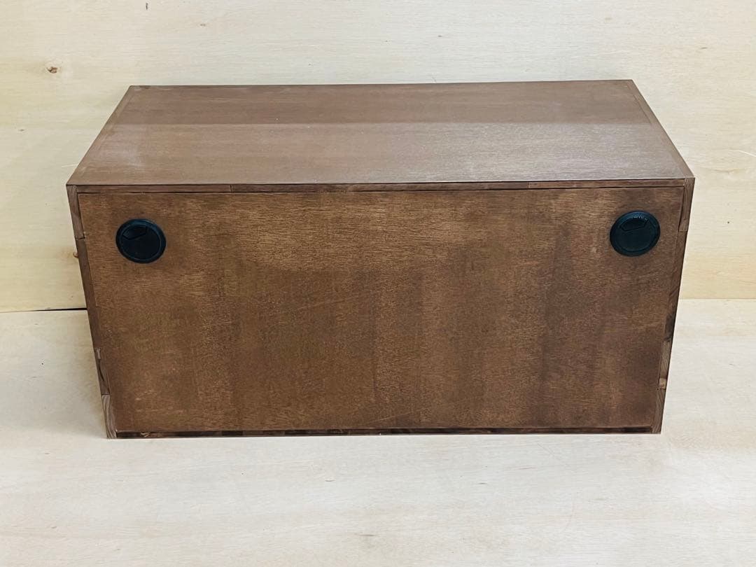 RepBox 木製ケージ 900×450×450　小動物、爬虫類用　ウォルナット