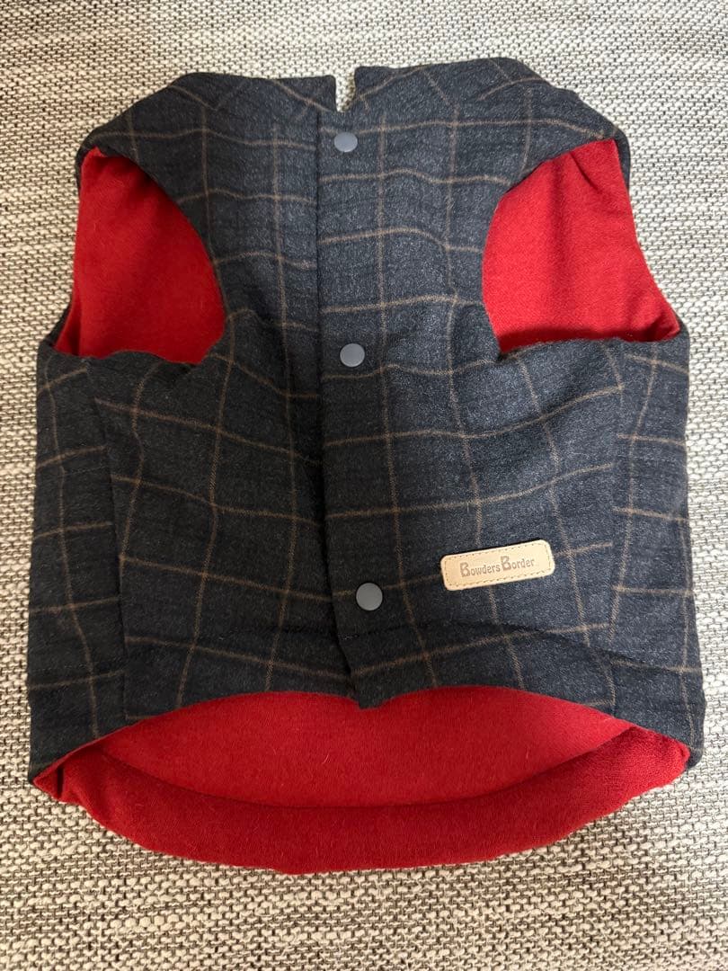 Bowders Border リバーシブルチェックベスト