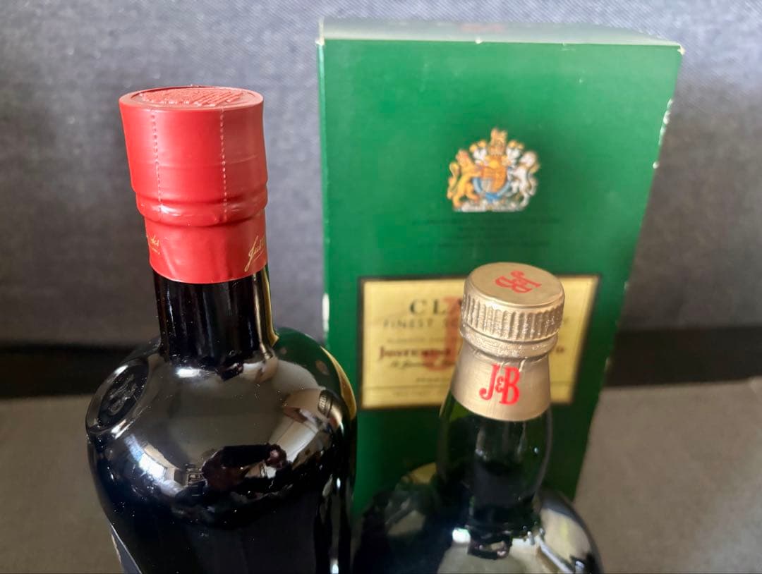J&B JET　J&Bクラシック 箱付き　ウイスキー古酒　未開封　2本セット