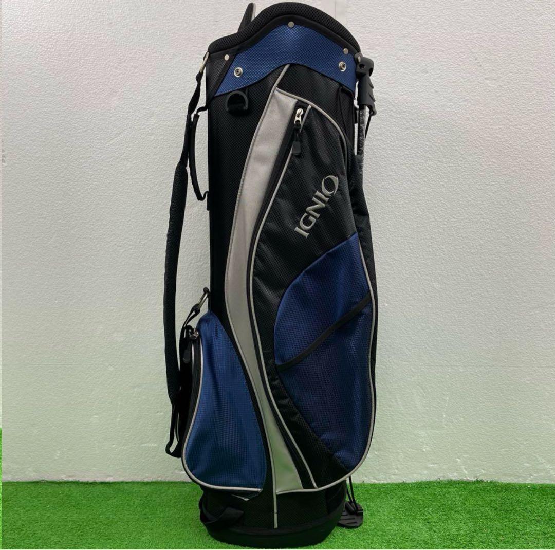 イグニオ IGNIO ゴルフバッグ 9インチ 中古品 男性用