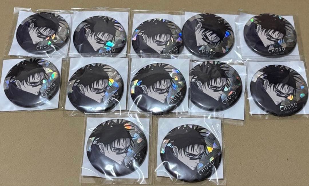 呪術廻戦 脹相 ホログラム缶バッジ TOHO 12個
