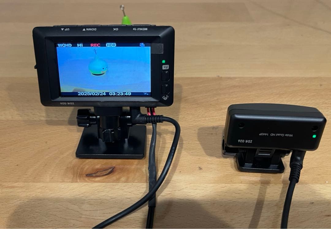 ZDR026 コムテック ドライブレコーダー（フロント＆リア）-137-