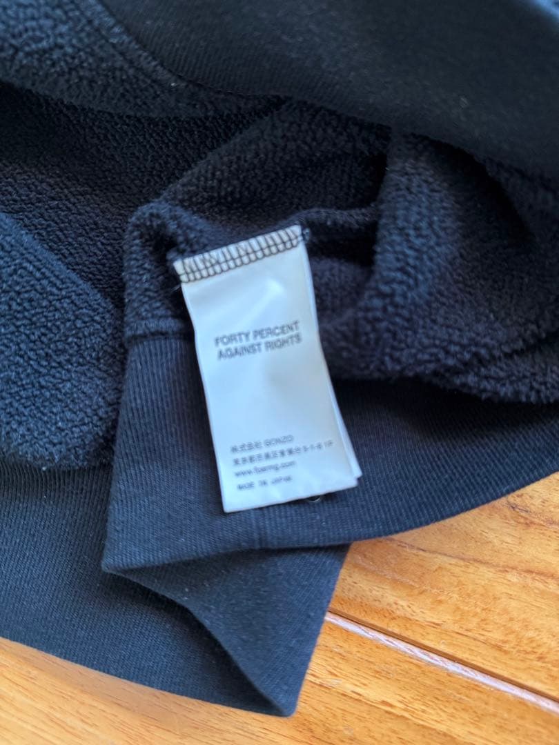 【FORTY PERCENT AGAINST RIGHTS 】長袖 トレーナー