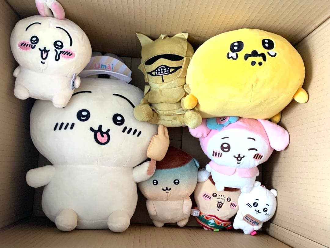 ちいかわ うさぎ ハチワレ　ぬいぐるみ マスコット まとめ売り　30点以上