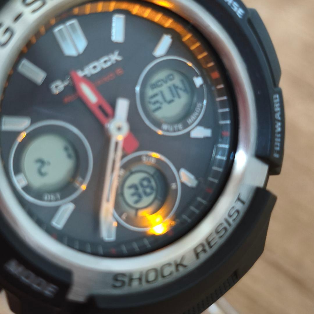 新品同様 カシオ G-SHOCK AWG-M100-1AJF 電池新品異常無し