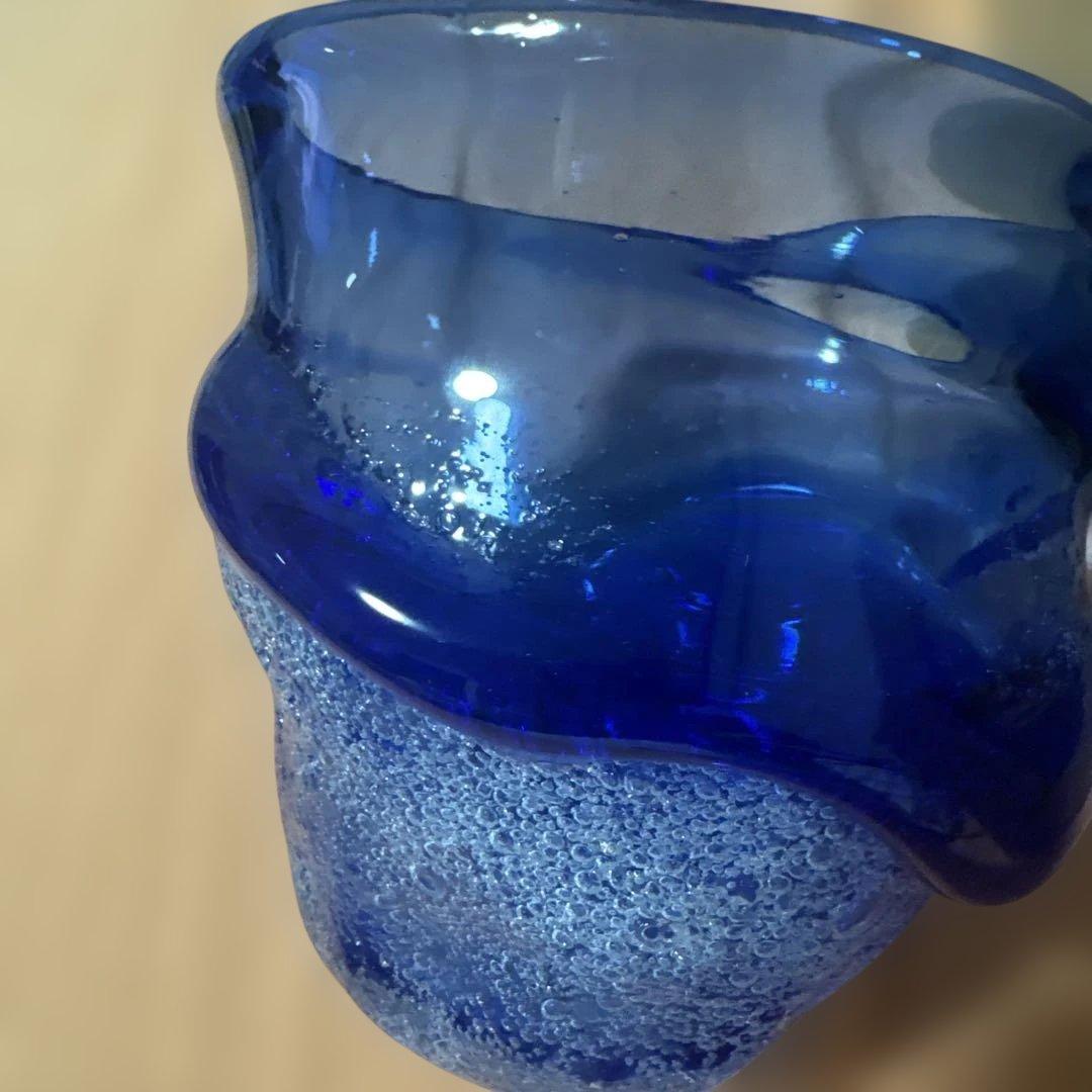 稲嶺盛吉創作「藍」グラス