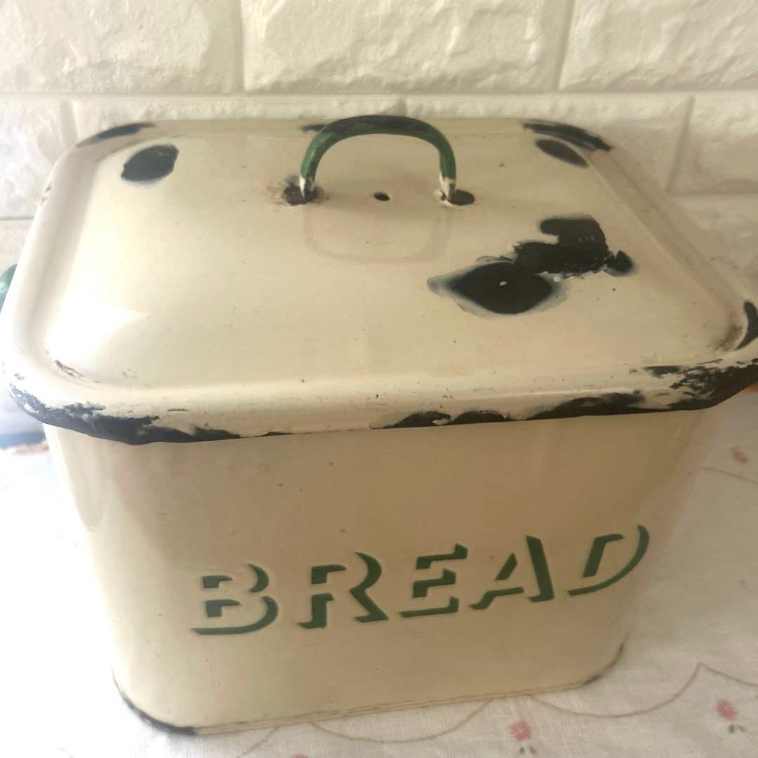 アンティーク　ブレッドボックス