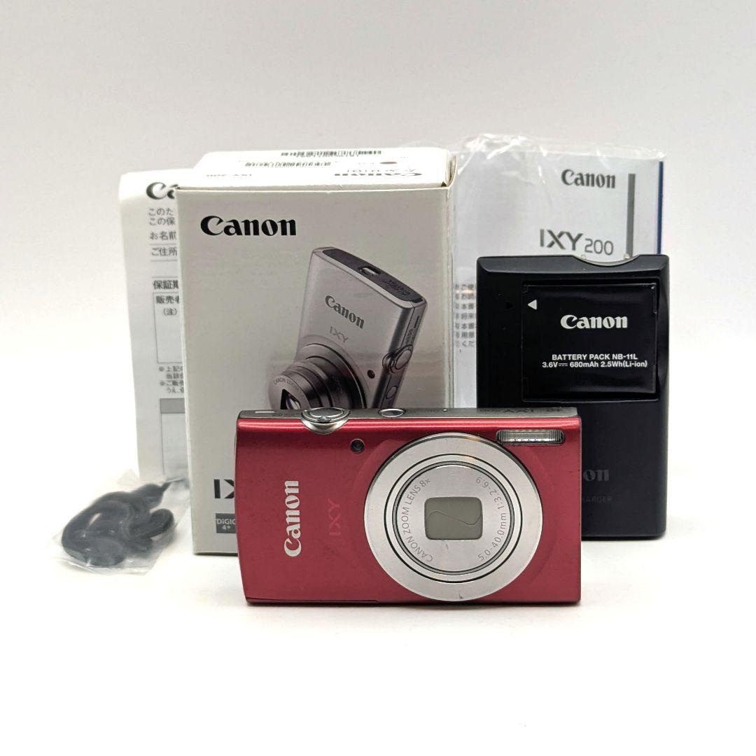 Canon IXY 200 レッド