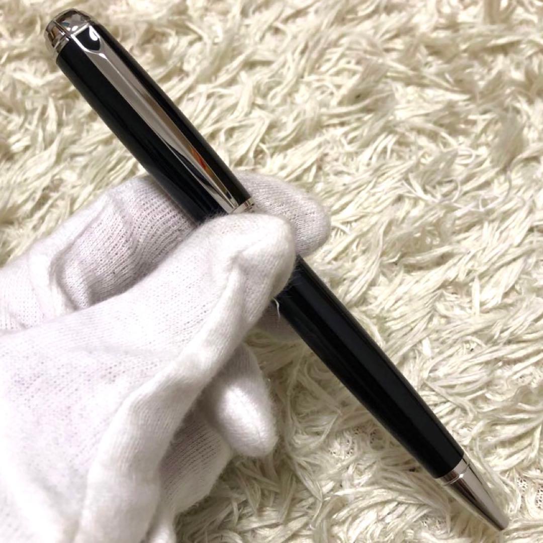 未使用✨デュポン　ボールペン ブラック　シルバー　メンズ
