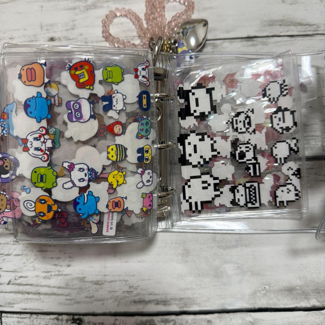 ボンボンドロップシール　シール帳　完成品　サンリオ　たまごっち　しずくちゃん