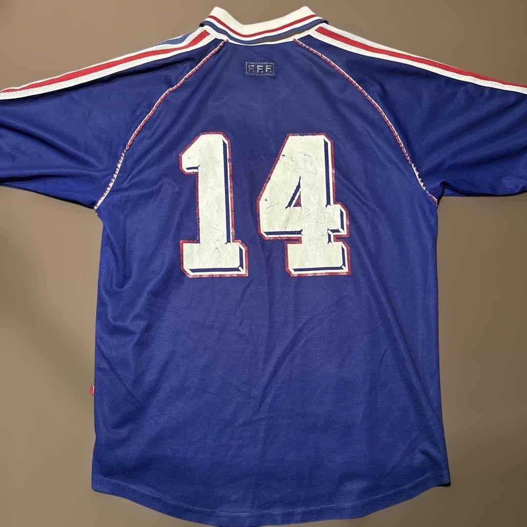 フランス代表 adidas シャツ ユニフォーム　98年　ワールドカップ　14