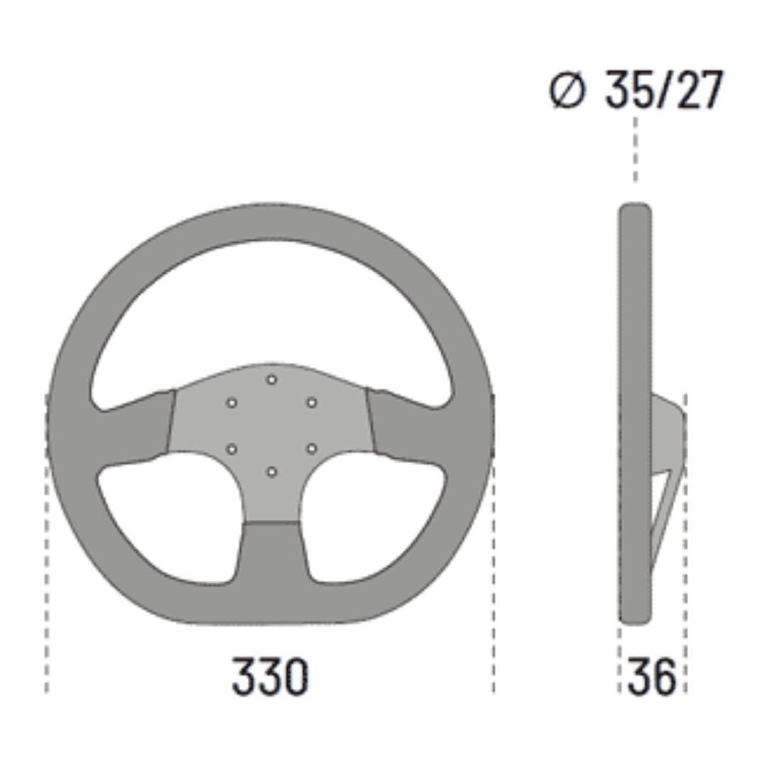 ステアリング　sparco R353