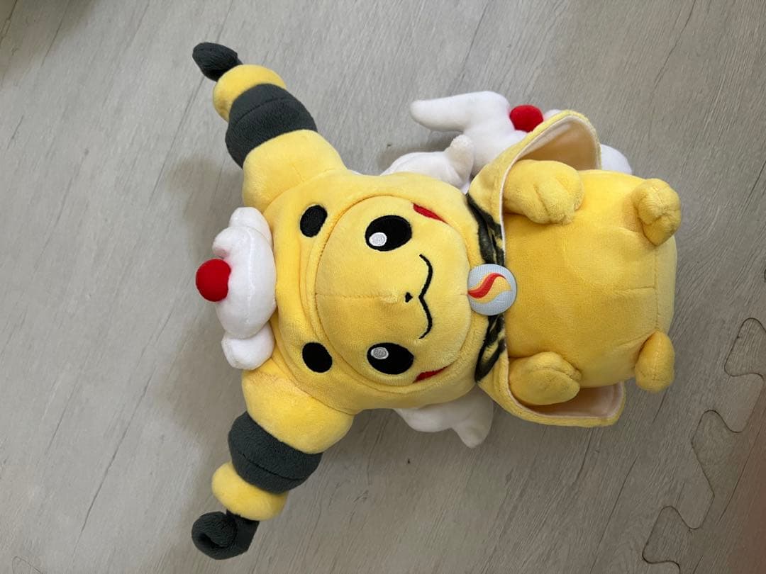 ポンチョを着たピカチュウ ぬいぐるみ 4体セット