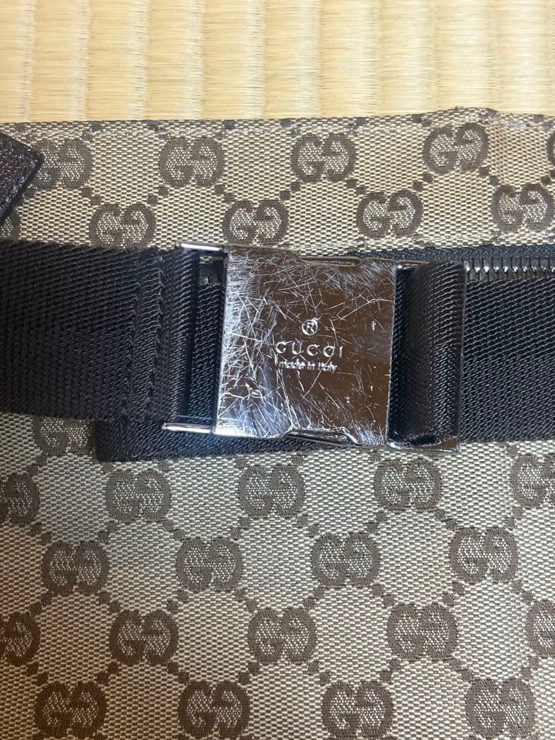 GUCCI GGパターン ウエストポーチ