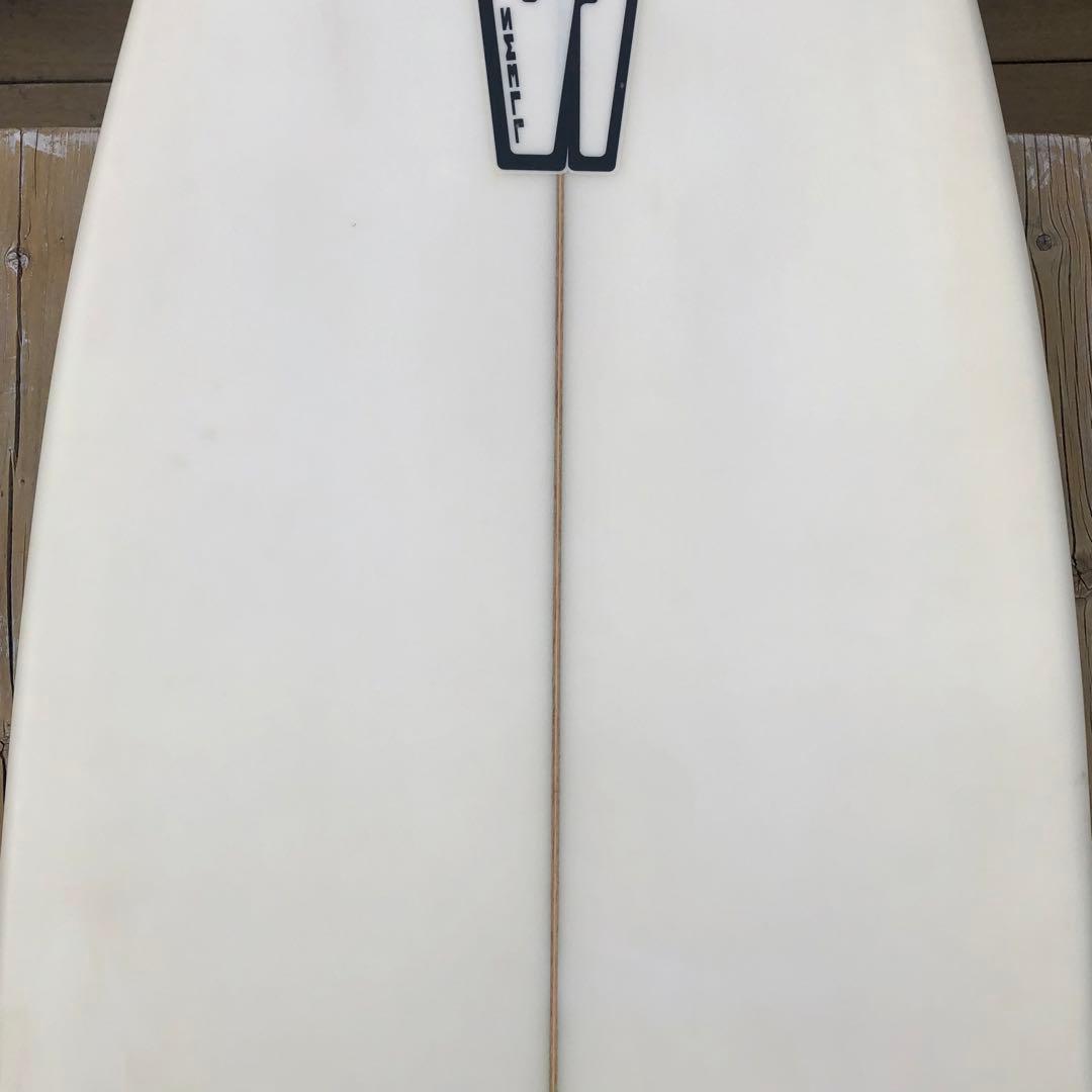 良品訳ありSWELLサーフボード6'2\"クリスタルデッキグリップハードケース付き