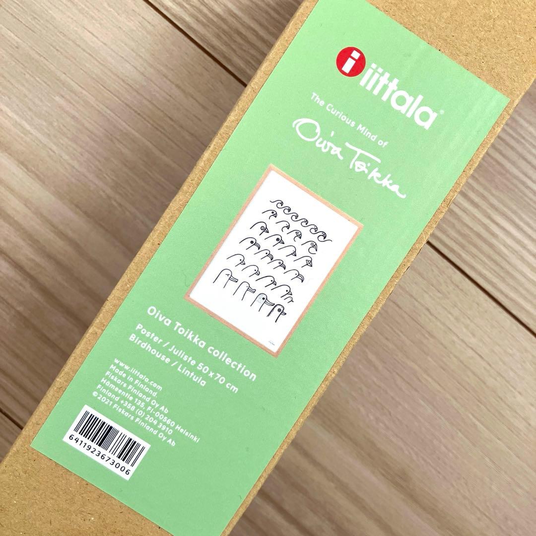  Oiva Toikka ポスター 70x50cm バード