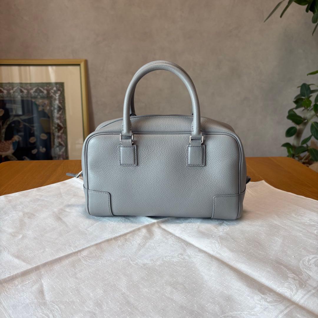 LOEWE ロエベ アマソナ23 ソフトグレインカーフ パールグレー
