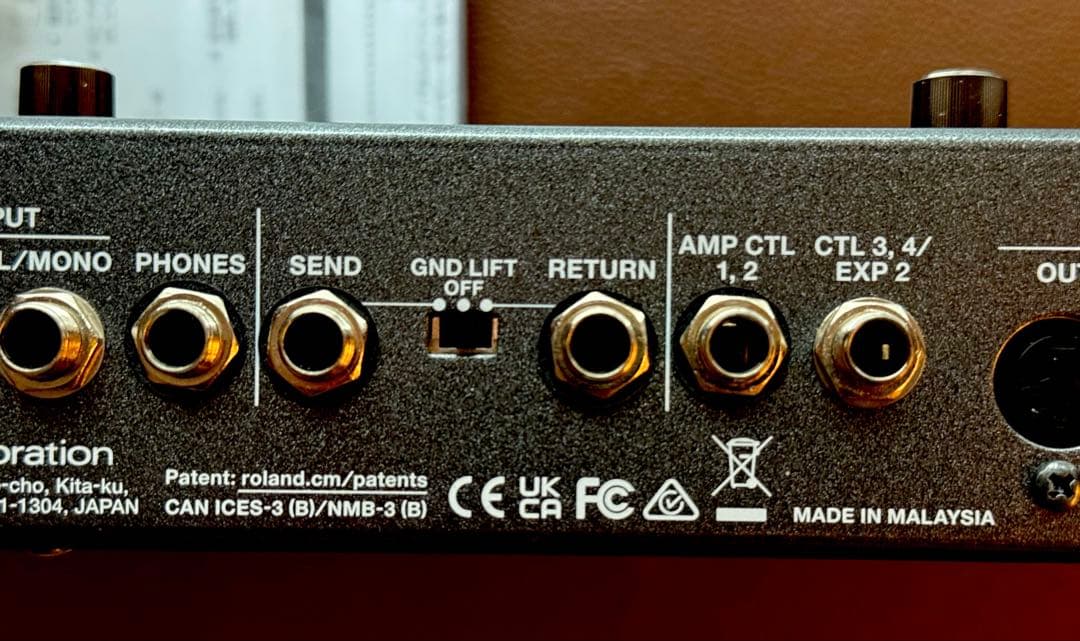 BOSS GX-100 マルチエフェクター bluetoothアダプター付属