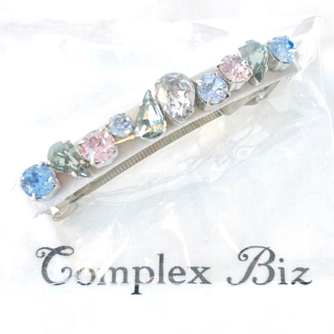 778【新品未使用】結婚式＊入学式＊和装／春色カラー大粒スワロフスキーバレッタ