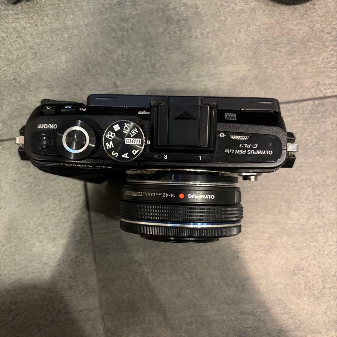 【2レンズ付】OLYMPUS PEN Lite E-PL7 ミラーレス一眼