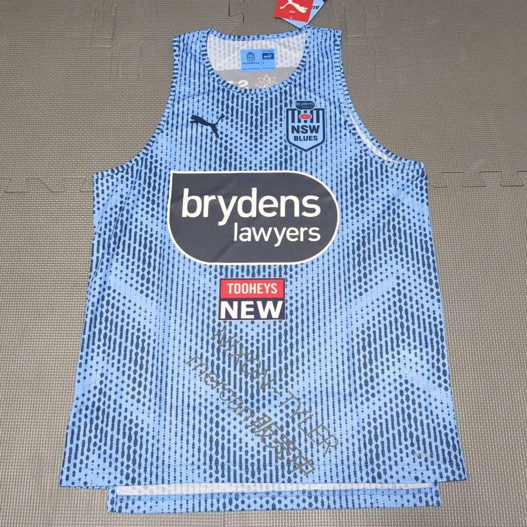 【海外Lサイズ】NRL ＮＳＷ・ブルーズ 2021/22 シングレット