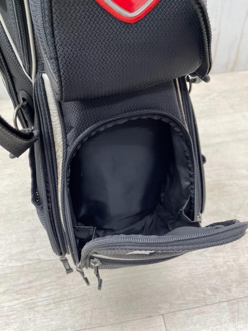 SRIXON キャディバッグ ゴルフバック 7分割 ブラック スリクソン