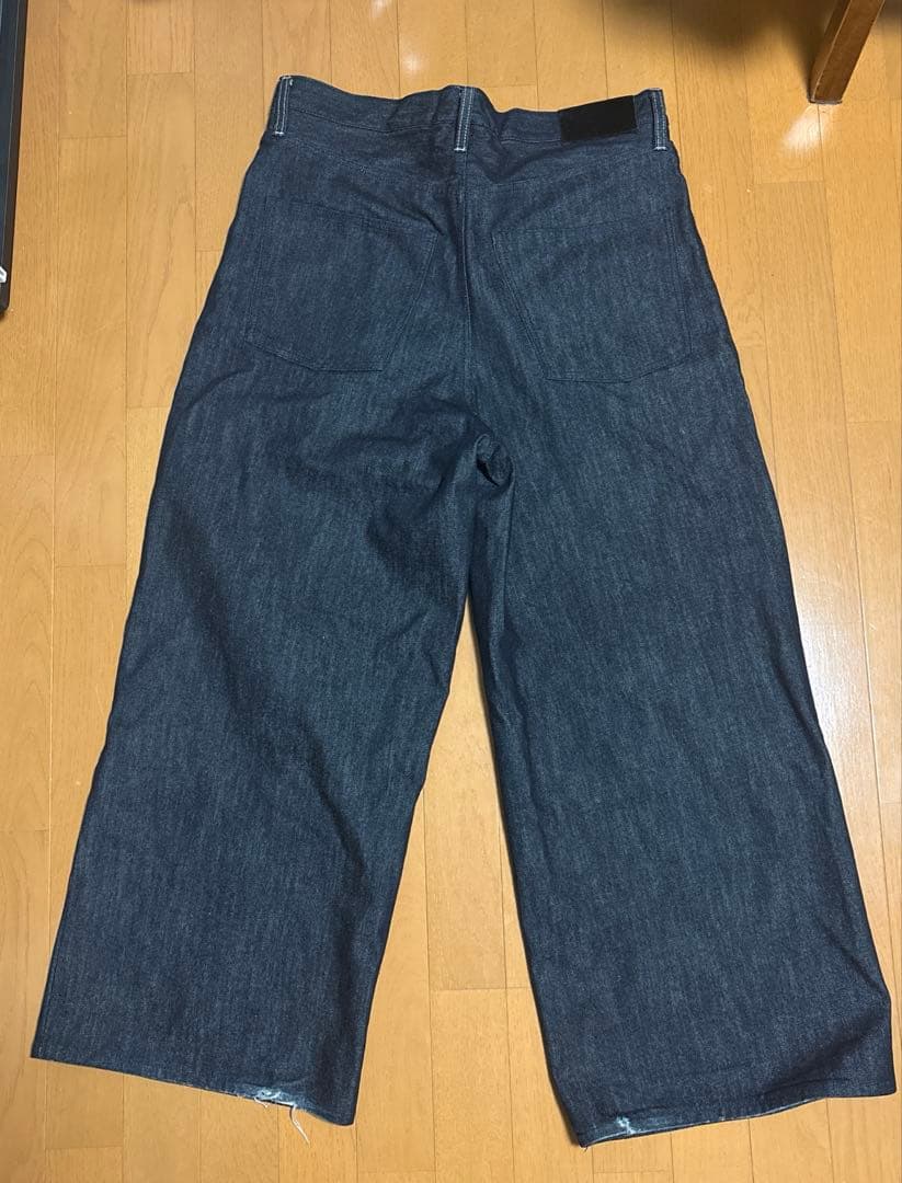 BELVET リジットデニム パンツ L