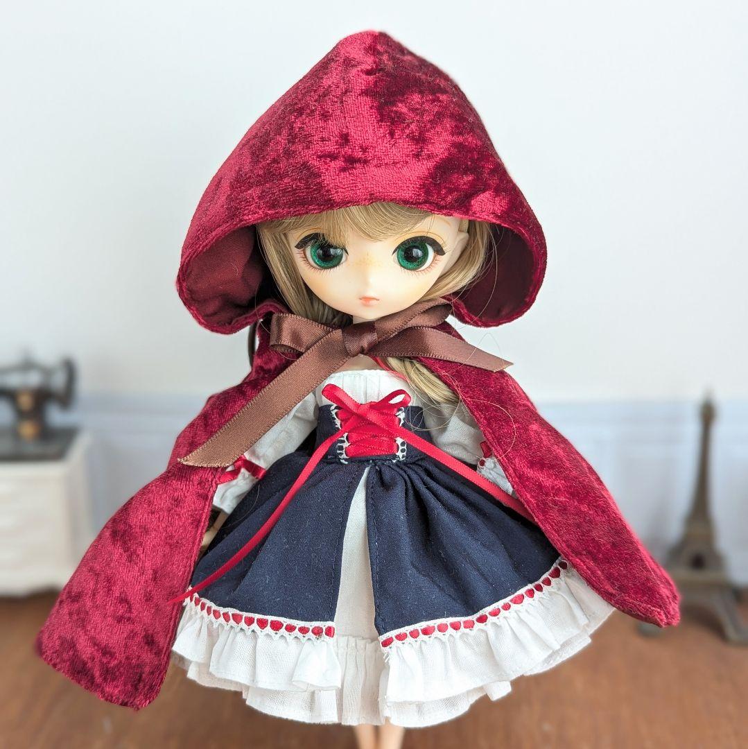 1545※ハルモニアブルーム服※赤ずきんモチーフのクラシカルドレスセット