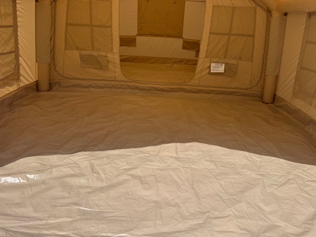 Coody エアテント familiar ベージュ【引き取り限定】