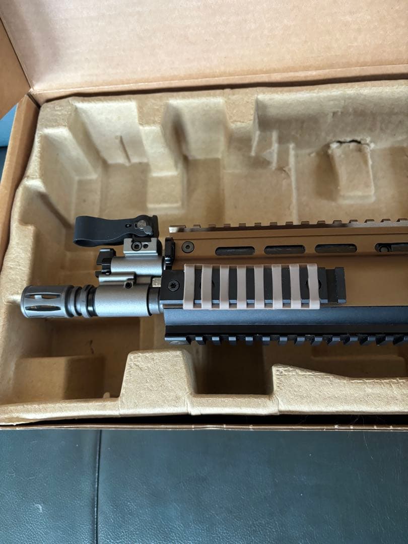 ケ*♪様 WE SCAR-L CO2ガスブローバックガン NPAS入り マルイ