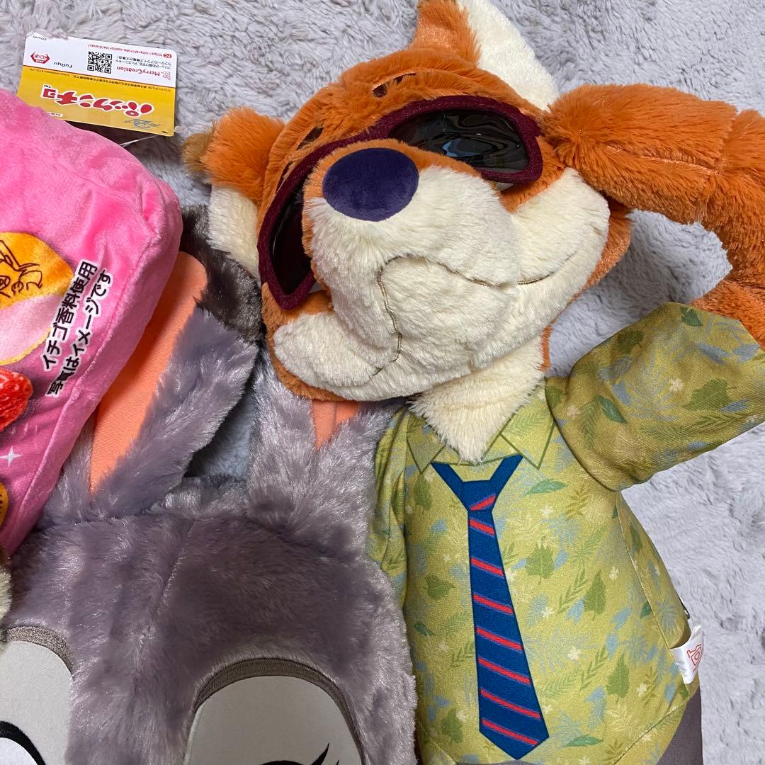 ズートピア　ぬいぐるみ　パックンチョ　ブランケット　まとめ売り