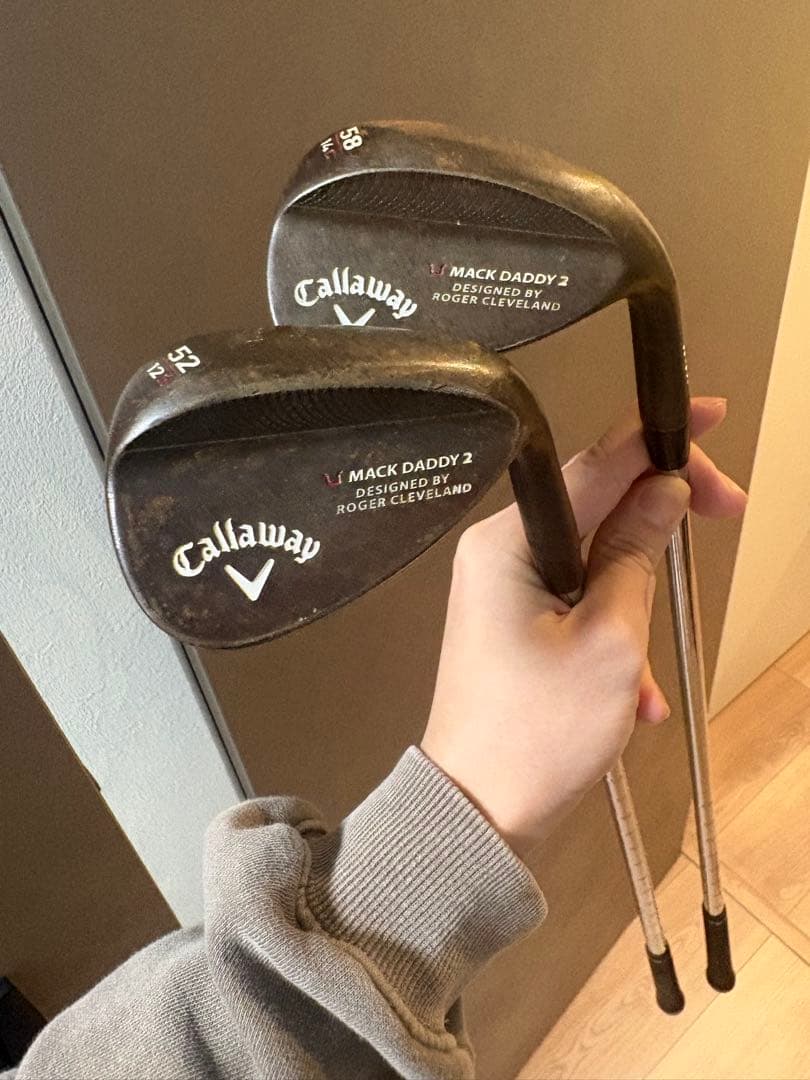 Callaway キャディバッグ ホワイト/ネイビー/レッド　勉強クラブセット