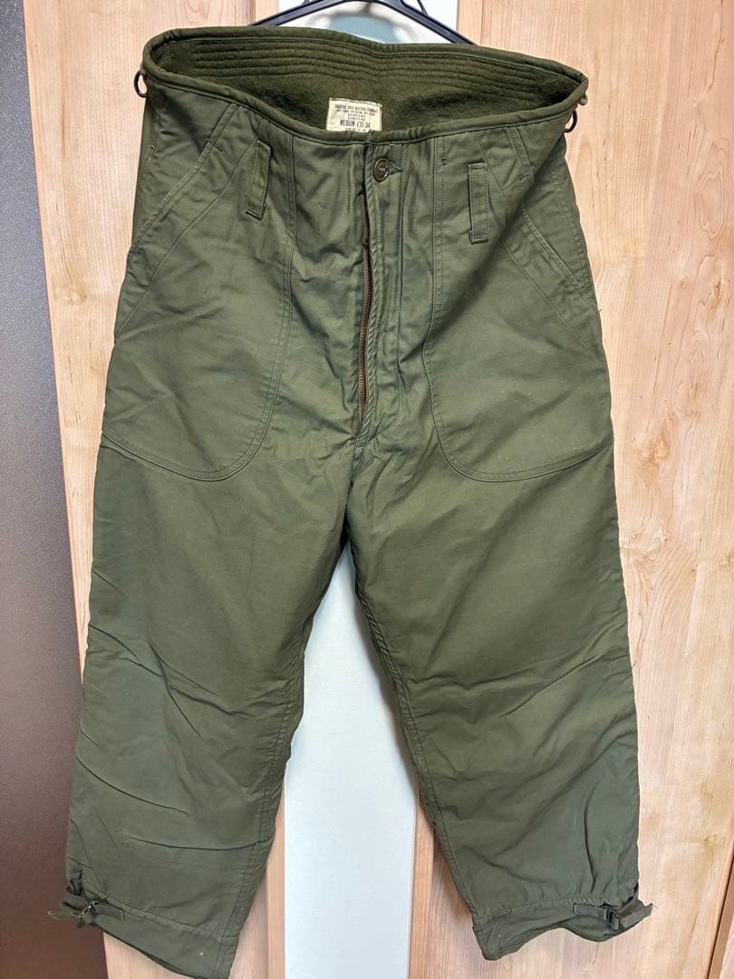 米軍実物 USN 「PERMEABLE」 防寒 裏地ボア ミリタリー 1978