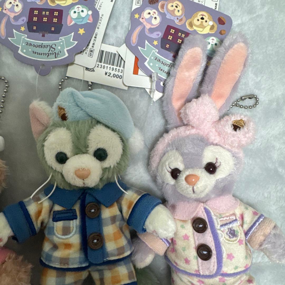 ダッフィーフレンズ　ぬいぐるみバッジ