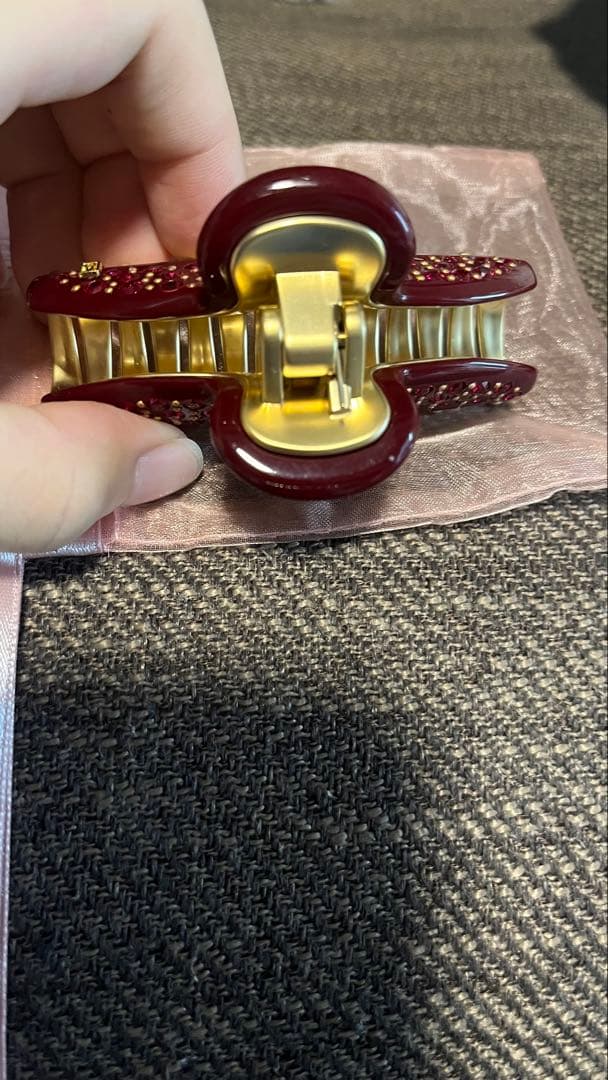 Alexandre de Paris Mクリップ(ボルドー)