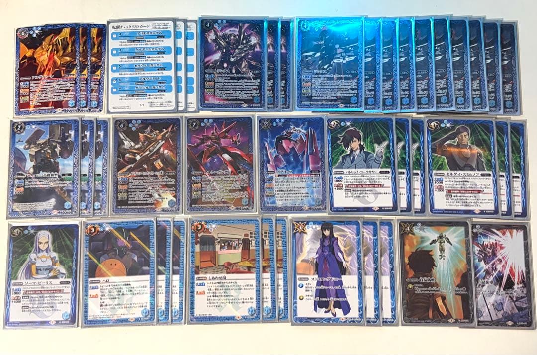 バトスピ　ガンダム00 デッキ　まとめ売り