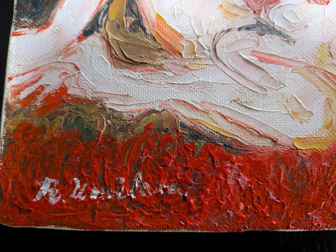 【梅原龍三郎】(裸婦画)．[肉筆画]．(油絵)