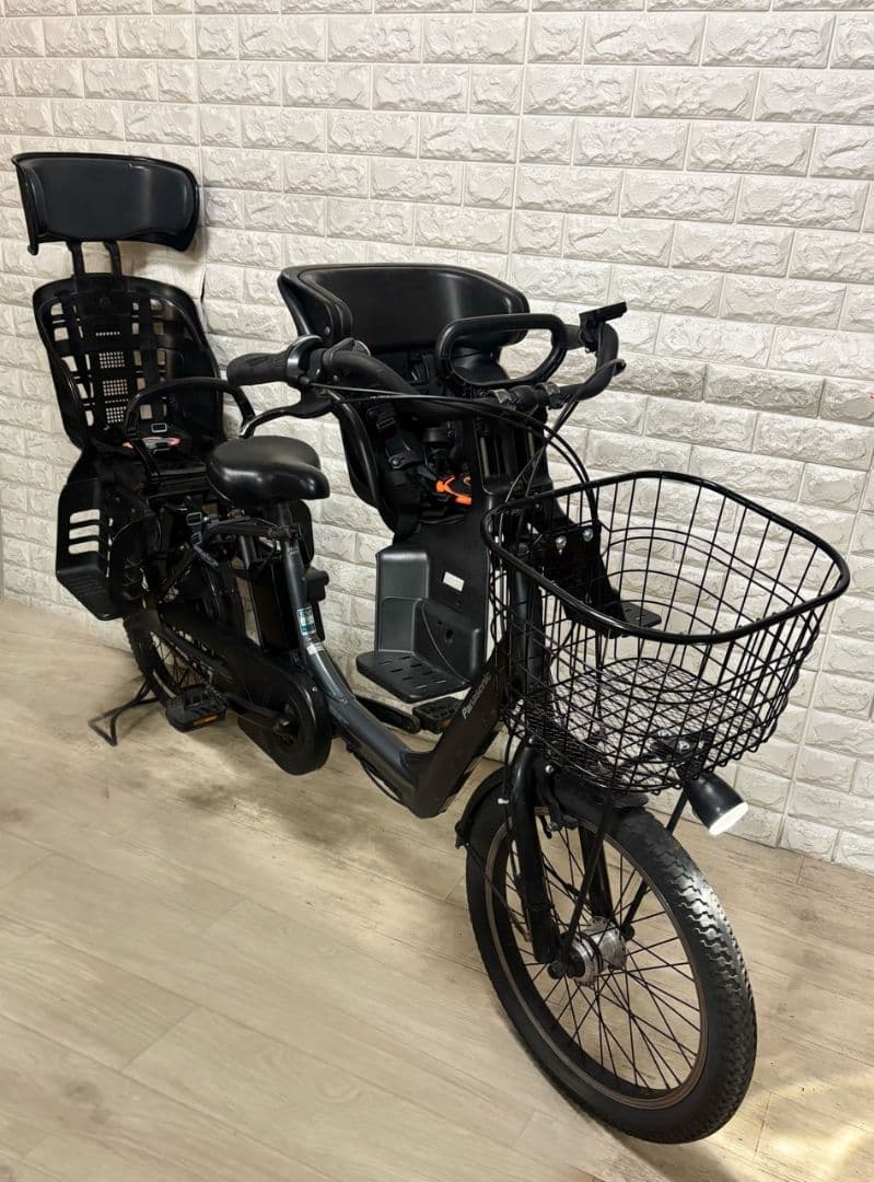 ✨美品✨新型バッテリー✨パナソニック ギュットアニーズ　子供乗せ電動自転車