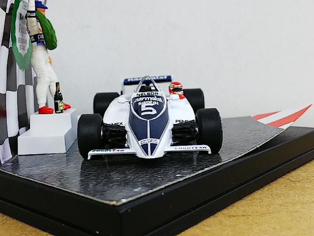 カルツォ 1/43 ブラバム BT-49C 1981 ネルソン・ピケ 限定 F1