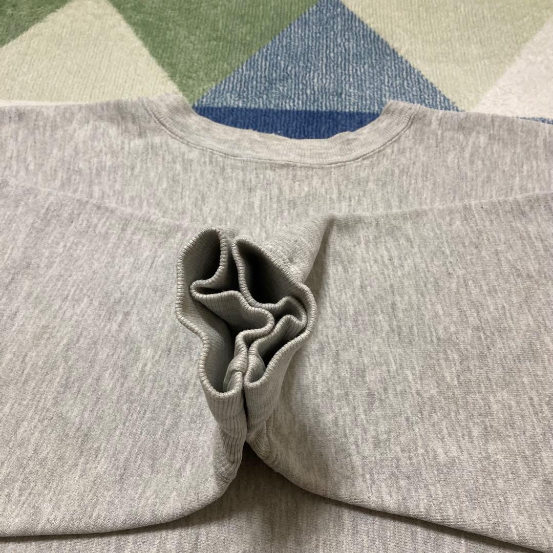 90s Championミシガン染み込み リバースウィーブ刺繍タグUSA製XXL