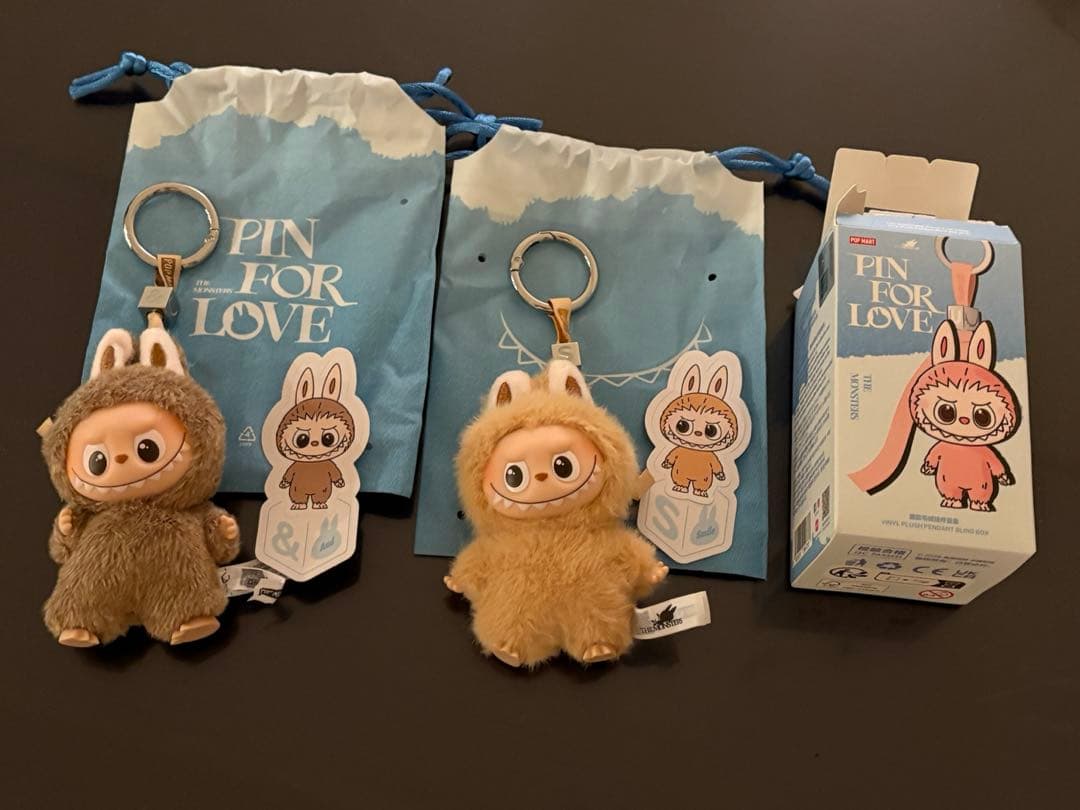 ラブブ　イニシャル　ポップマート　シークレット　らぶぶ　【&】 【S】