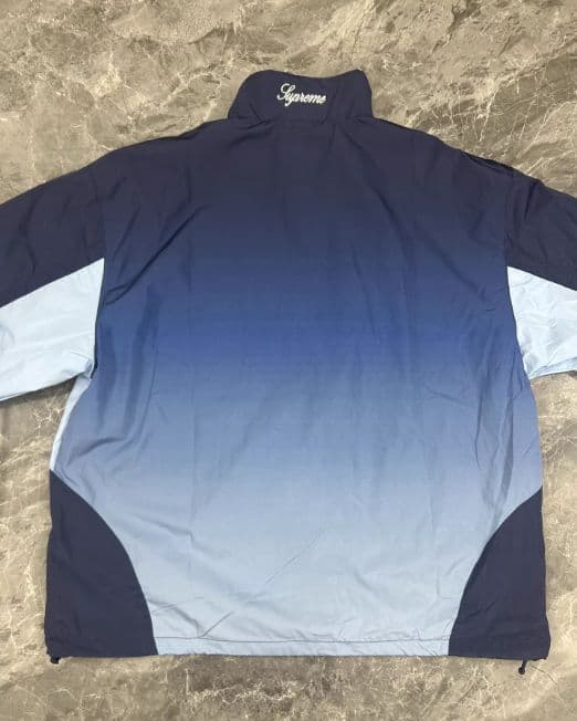 グラデーション トラックジャケット ネイビー Sサイズ