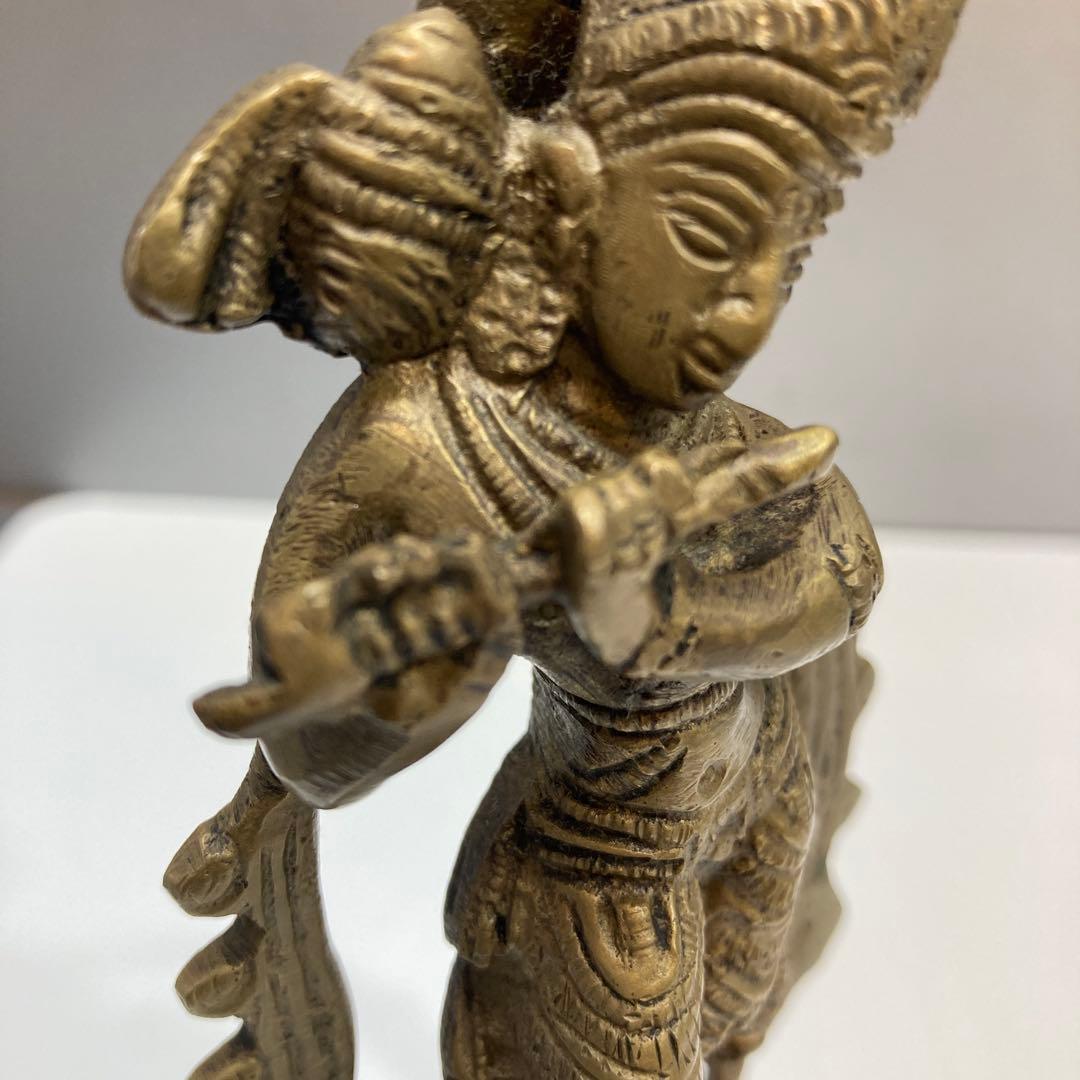 ロードクリシュナ　クリシュナ像　インド置物