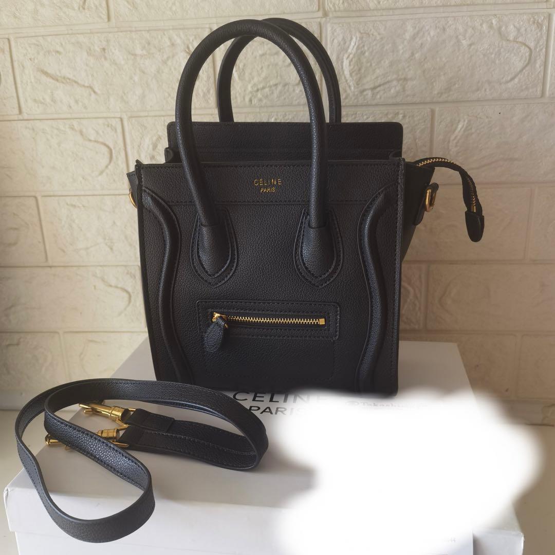 美品★ブラック ハンドバッグ