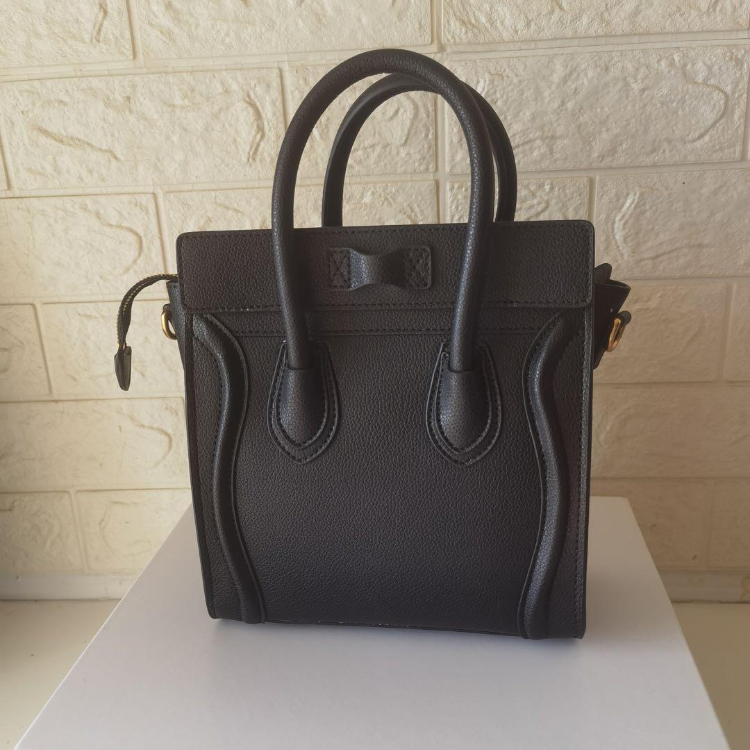 美品★ブラック ハンドバッグ