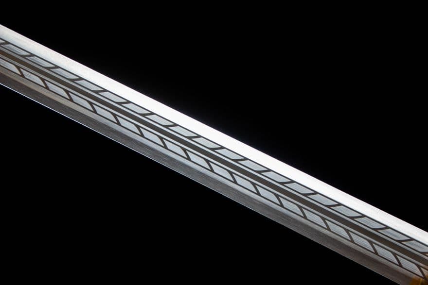 秦王漢剣-高性能マンガン鋼 古兵器 武具　刀装具　日本刀　模造刀 居合刀