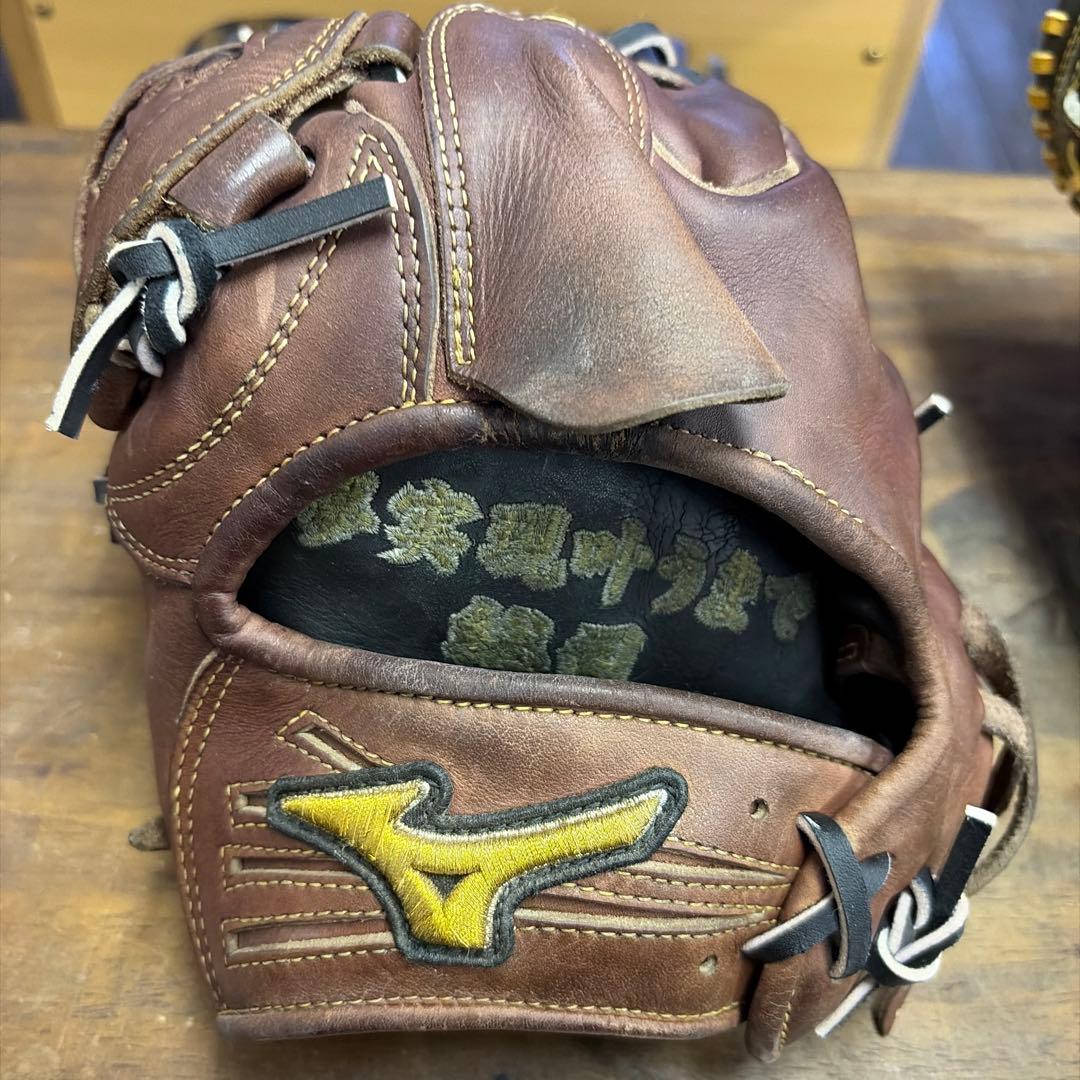 ミズノプロ硬式グローブ投手＆BBA硬式外野手グラブセット